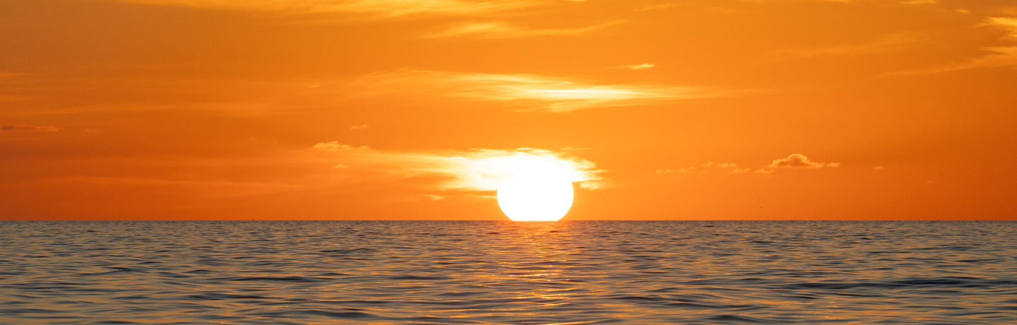 Boat running on the water