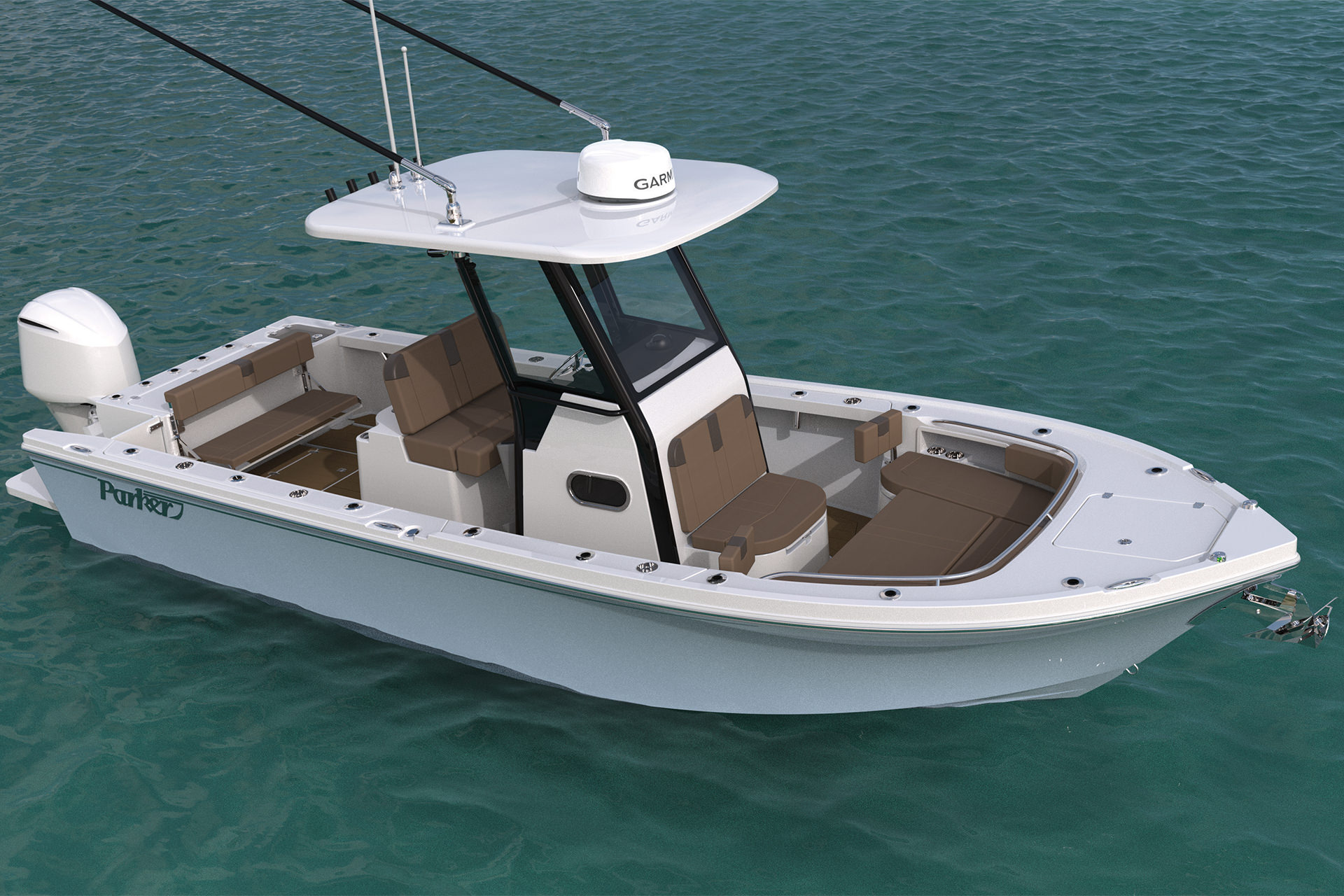 Parker Boats 254 Fathom Render 09